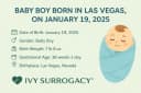 baby boy born in Las Vegas